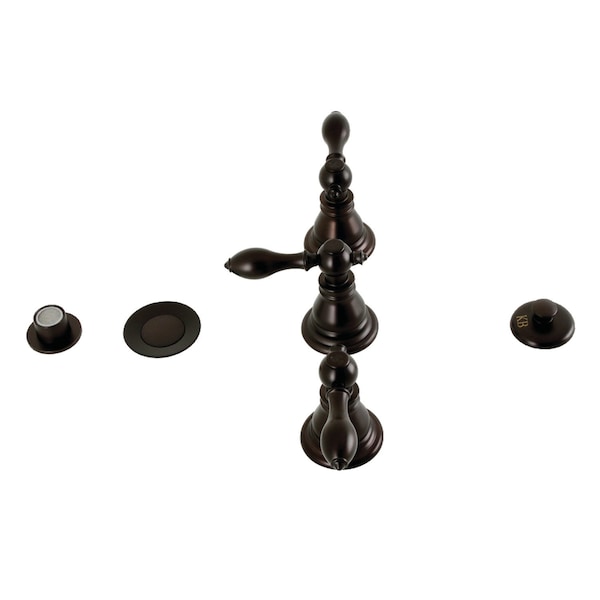 ThreeHandle Bidet Faucet, Oil Rubbed Bronze